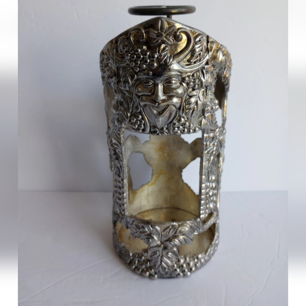 Godinger Silver Art 1982 The Legend of Bacchus Wine Bottle Holder With Stem
